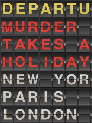 cover image of Murder Takes a Holiday
